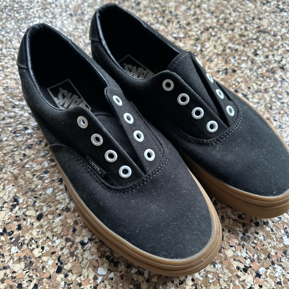 Like new Black & Tan Vans